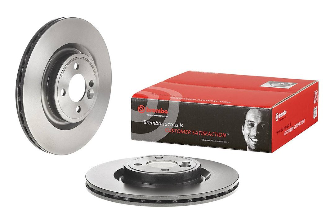 Product of Brembo 09B75411C02 Vented 1 Piece Brake Rotor 