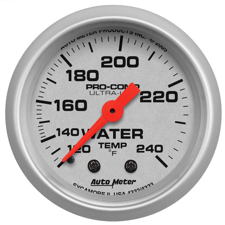 Product of Autometer 4332 Gauge Water Temperature