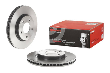 Product of Brembo 09B64711C02 Vented 1 Piece Brake Rotor 