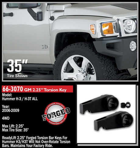Product of ReadyLIFT 66-3070 Leveling Kit Suspension 2-1/4 Inch Lift Torsion Bar Key 
