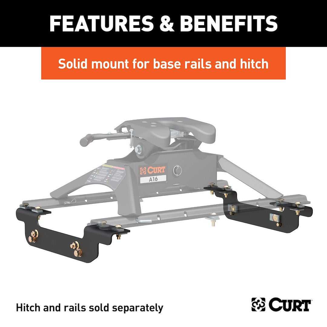 Product of CURT 16411 Fifth Wheel Trailer Hitch Mount Kit 