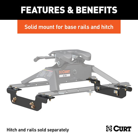 Product of CURT 16411 Fifth Wheel Trailer Hitch Mount Kit 