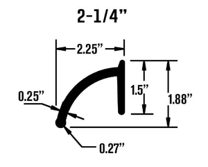 Product of Pacer Performance 52-170 Non-Exposed Fasteners Black Fender Flare - Set Of 2 
