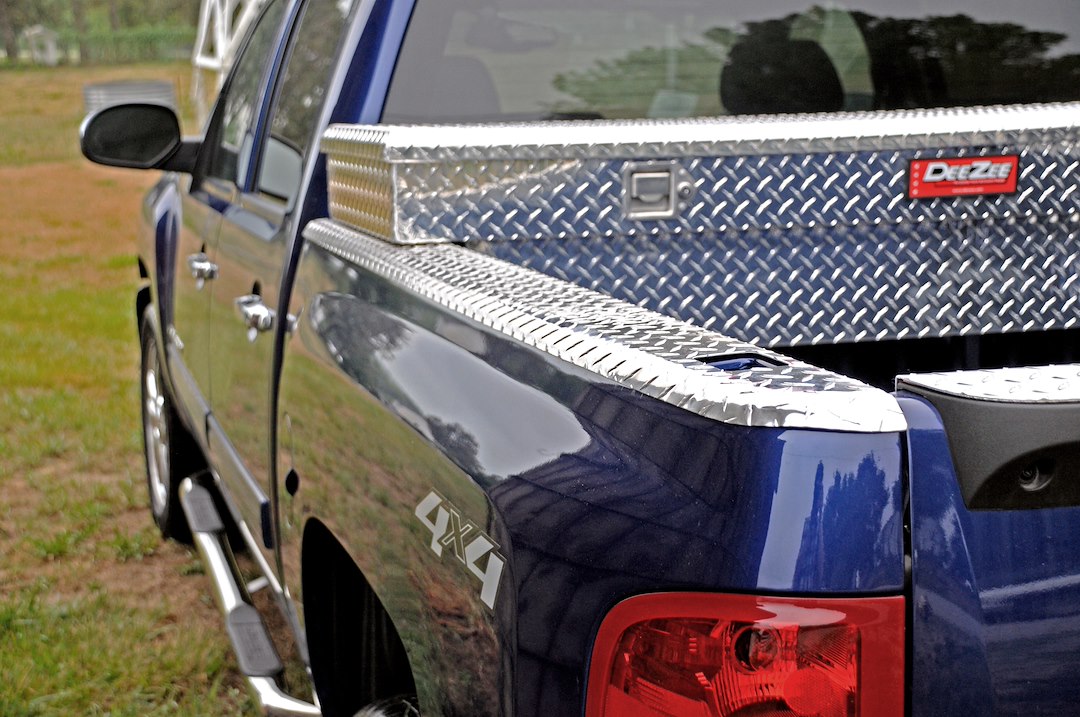 Product of Dee Zee DZ11990 Silver Powder Coated Inside And Top Of Rail Bed Side Rail Protector 