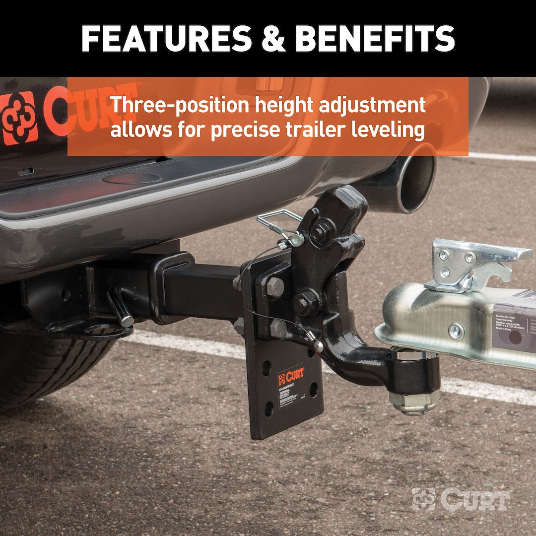 Product of Curt 48325 Pintle Hook Mounting Plate