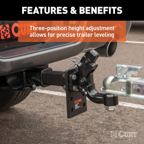 Product of Curt 48325 Pintle Hook Mounting Plate