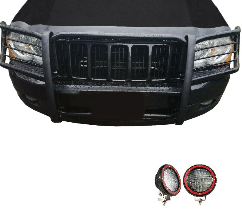 Product of Black Horse Offroad 17A080200MA-PLFR Grille Guard  