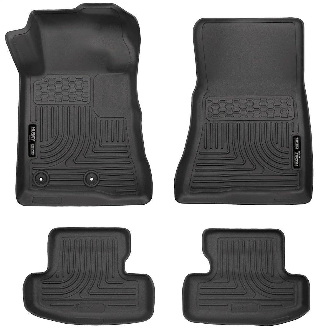 Product of Husky Liner WeatherBeater™ 99371 Black Thermoplastic Polyolefin (TPO) Floor Liner 