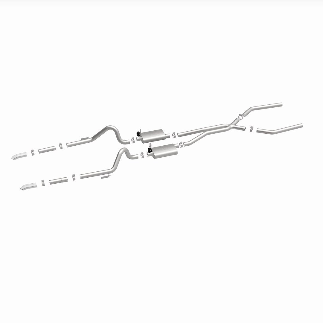 Product of Magnaflow Performance 15815 Exhaust System Kit Cat-Back System Dual Exhaust System Kit 