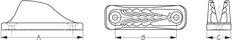 Product of Sea Dog 002010-1 Dock Hardware & Fasteners