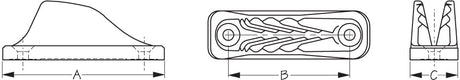 Product of Sea Dog 002010-1 Dock Hardware & Fasteners