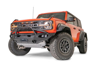 Product of Fab Fours BR22-X5752-1 Matrix Series Steel Matte Powder Coated Bumper 