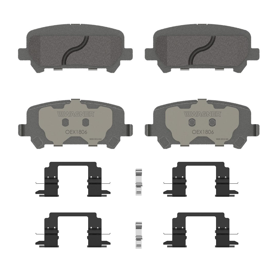 Wagner Brakes Oex1806 Brake Pad||oex1806.Jpg||85||w66oex1806||2221800