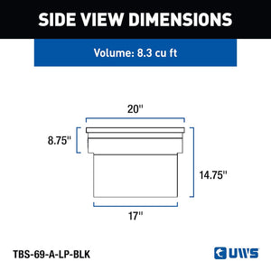 Uws Tbs-69-A-Lp-Blk Tool Box||tbs-69-A-Lp-Blk_3008x1990_Cb.Jpg||92||u22tbs69alpbl||1758361