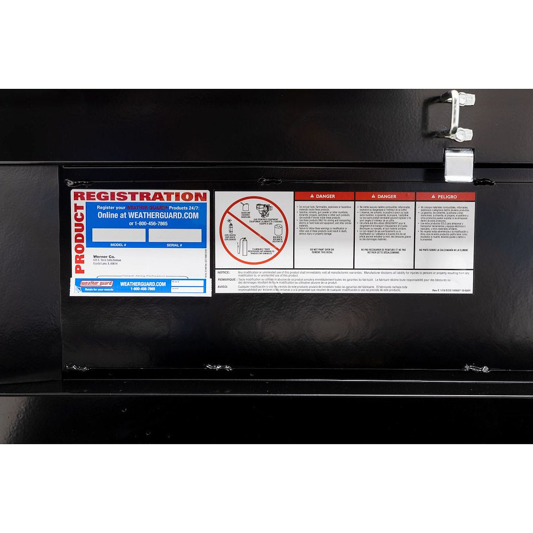 Product of Weather Guard (Werner) 154-5-04  Toolbox 