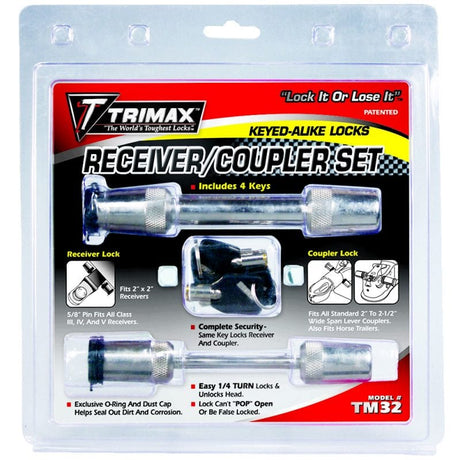 Product of Trimax Locks Tm32 Trailer Coupler Lock