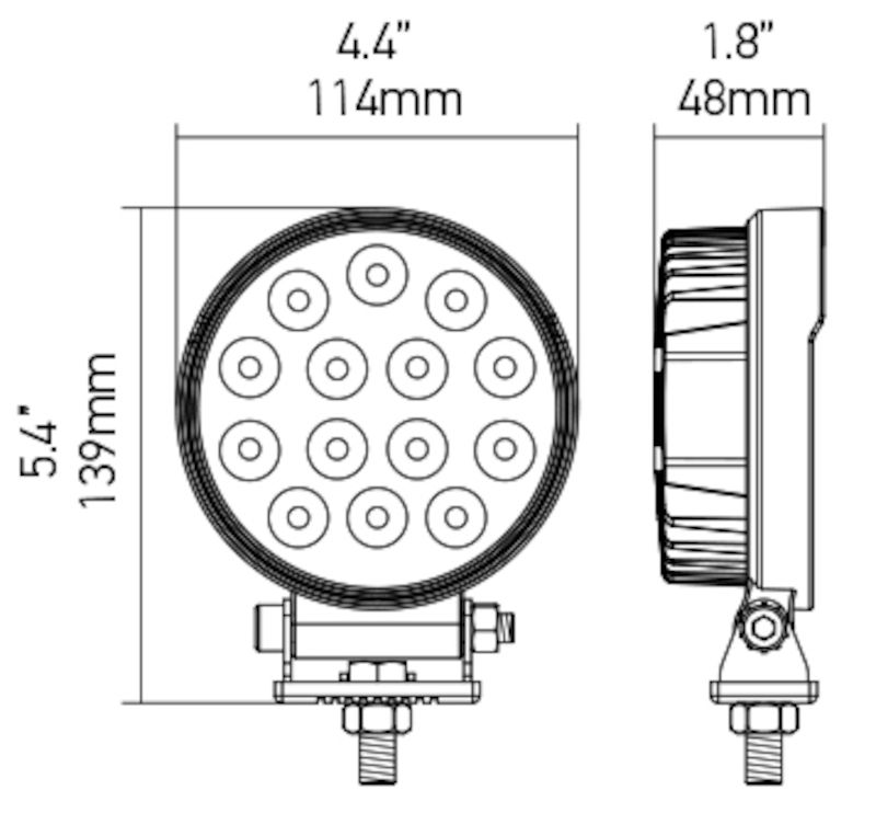 Product of Hella 357105002 Work Light