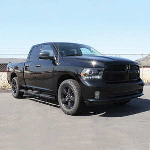 Product of Westin Automotive 21-534315 Black Powder Coated Oval Nerf Bar - Truck Wheel To Wheel 