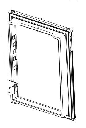 Norcold 621559 Refrigerator Door||||85||n6d621559||1910556