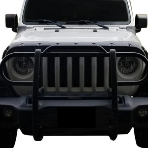 Product of Black Horse Offroad 17JPJLMA Grille Guard Modular Black Powder Coated 