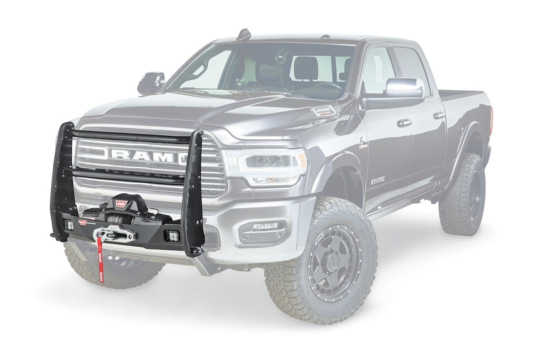 Product of Warn 102957 Grille Guard Black Powder Coated 