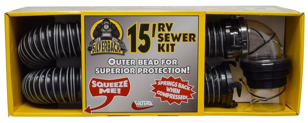 Product of Valterra D04-0650 15 Feet Gray Sewer Hose Yes 