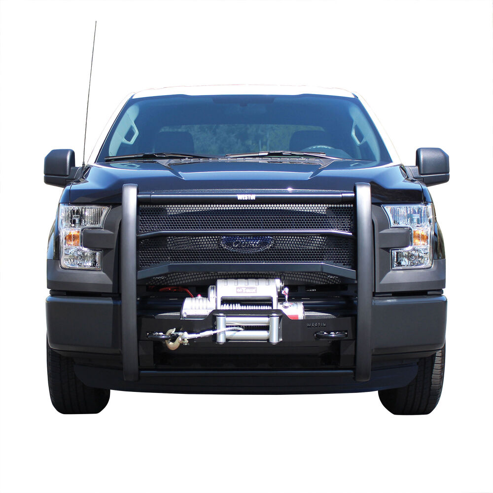 Product of Westin Public Safety 36-52065 Black Steel Bumper Push Bar No 