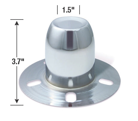 Product of Gorilla HC226 Chrome Plated Silver Wheel Center Cap 
