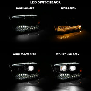 Product of ANZO USA 111464 Projector Beam Headlight Assembly - LED - Set Of 2 