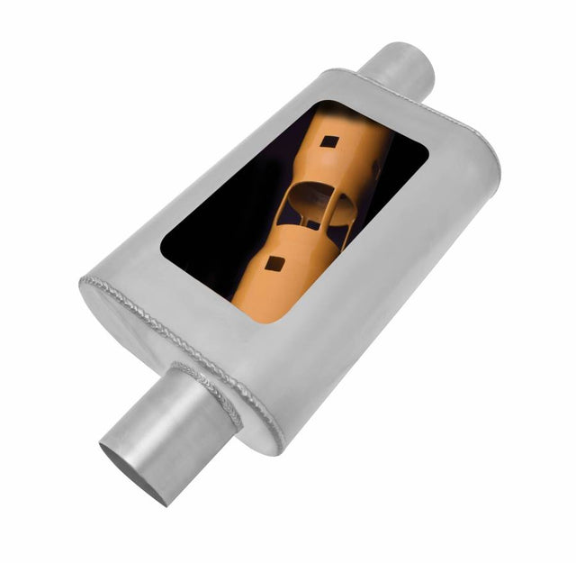 Product of Gibson Exhaust BM0103 MWA Performance Stainless Steel Exhaust Muffler 
