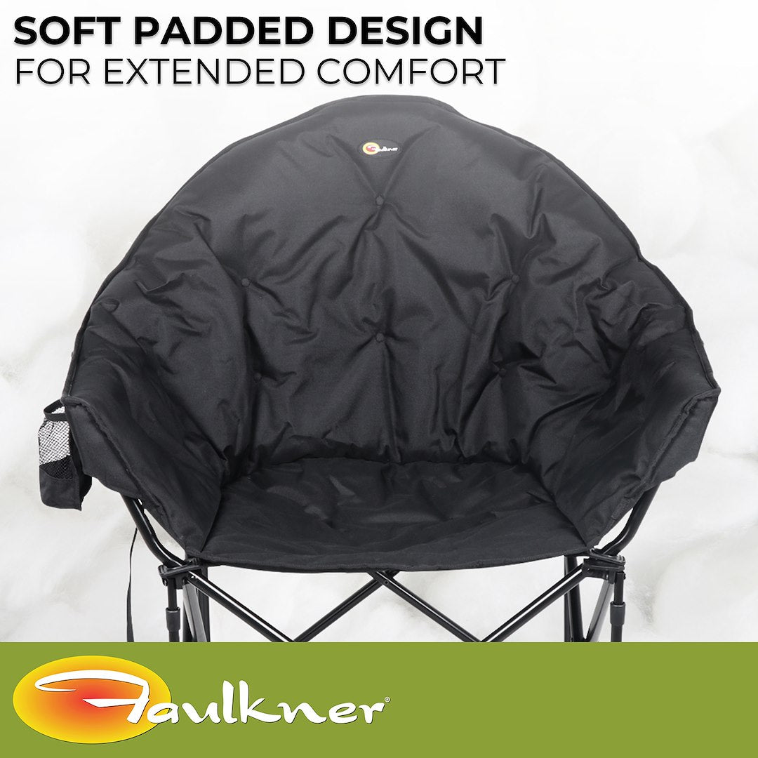 Faulkner 49570h Camping Chair||flk_49570h_Big Dog Bucket Chair_Black_B2c_4.Jpg||88||flk49570h||1594465