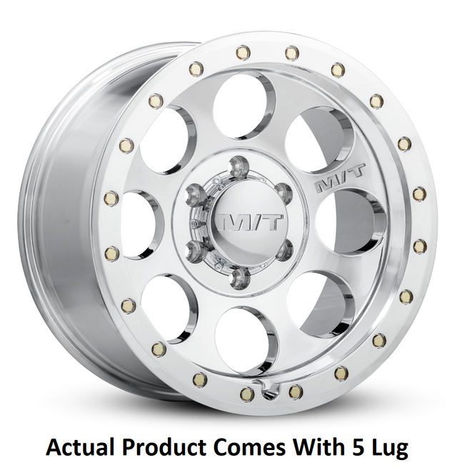 Mickey Thompson Wheel 226100306 Wheel||classic-Pro-Polished With Simulated Beadlock Ring_5 Lug.Png||85||m53274240||2333363
