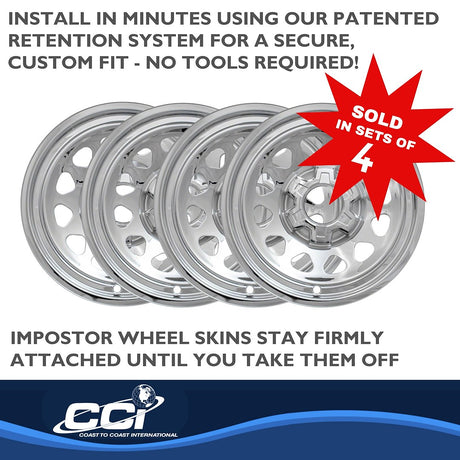 Product of Coast To Coast IWCIMP100X Silver Set Of 4 