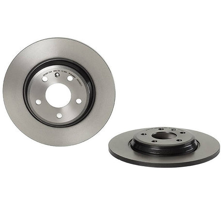 Product of Brembo 08D06011C02 Solid 1 Piece Brake Rotor 
