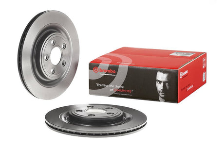 Product of Brembo 09B31211C02 Vented 1 Piece Brake Rotor 