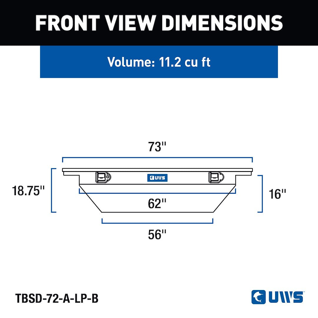 Uws Tbsd-72-A-Lp-B Tool Box||tbsd-72-A-Lp-B_3008x1990_Ca.Jpg||92||u22tbsd72alpb||1712177
