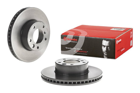 Product of Brembo 09A91711C02 Vented 1 Piece Brake Rotor 