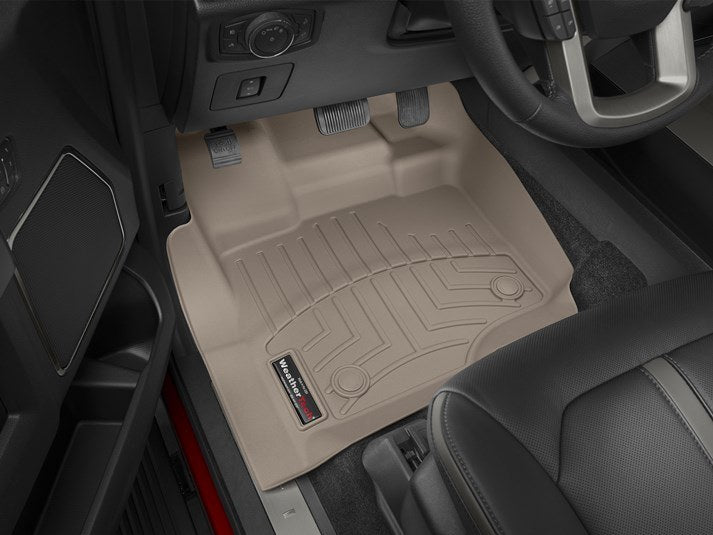 Product of Weathertech (USA) FloorLiner ™ 456971 Beige/ Cashmere/ Camel/ Khaki/ Medium Neutral/ Sand/ Tan Thermoplastic Polyolefin (TPO) Floor Liner 