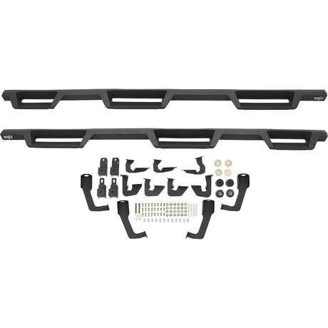 Product of Westin Automotive 56-534575 Black Powder Coated Square Nerf Bar - Truck Wheel To Wheel 