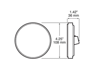 Peterson Mfg. 817a-7 Turn Signal Light Assembly - Led||prn817a-7_2.Jpg||87||p6j817a7||2218086