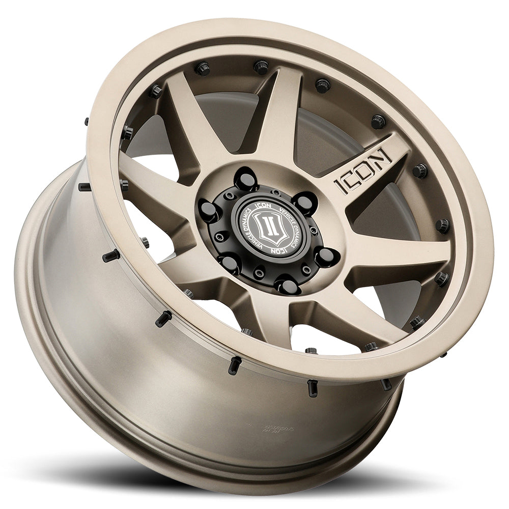 Product of Icon Vehicle Dynamics 17x8.5 Bronze Wheel - Not Applicable Bolt Pattern 