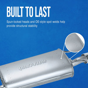 Product of Walker Exhaust 21706 Quiet-Flow Steel Exhaust Muffler 
