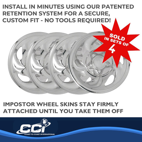 Product of Coast To Coast IWCIMP01X Silver Set Of 4 