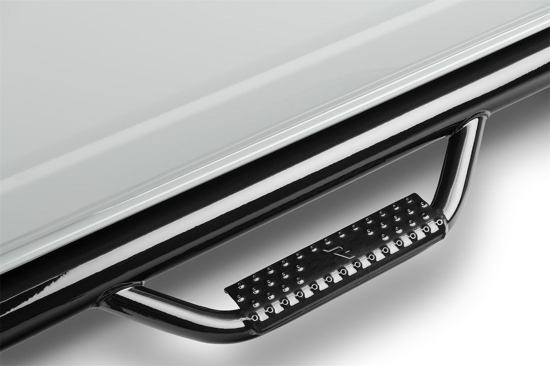 Product of N-Fab F1785CC Cab Length Nerf Bar With Drop Down Steps 