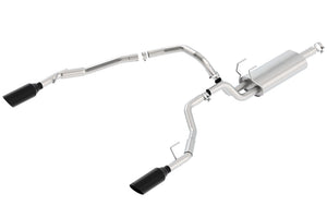 Product of Borla 140307BC S-Type Cat Back System Single Exhaust System Kit 