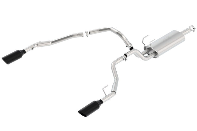 Product of Borla 140307BC S-Type Cat Back System Single Exhaust System Kit 