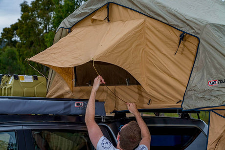Product of ARB 803804 Vehicle Rooftop Poly/ Cotton Fabric Tent Sleeps 2 To 3 Adults 