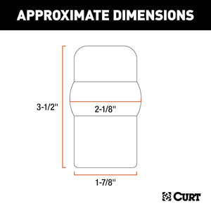 Curt 21801 Trailer Hitch Ball Cover||21801_3008x1990_Ca.Jpg||86||c9321801||1685646
