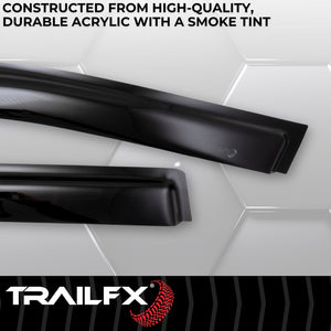 Product of TrailFX 4182H Outside Channel Rainguard 