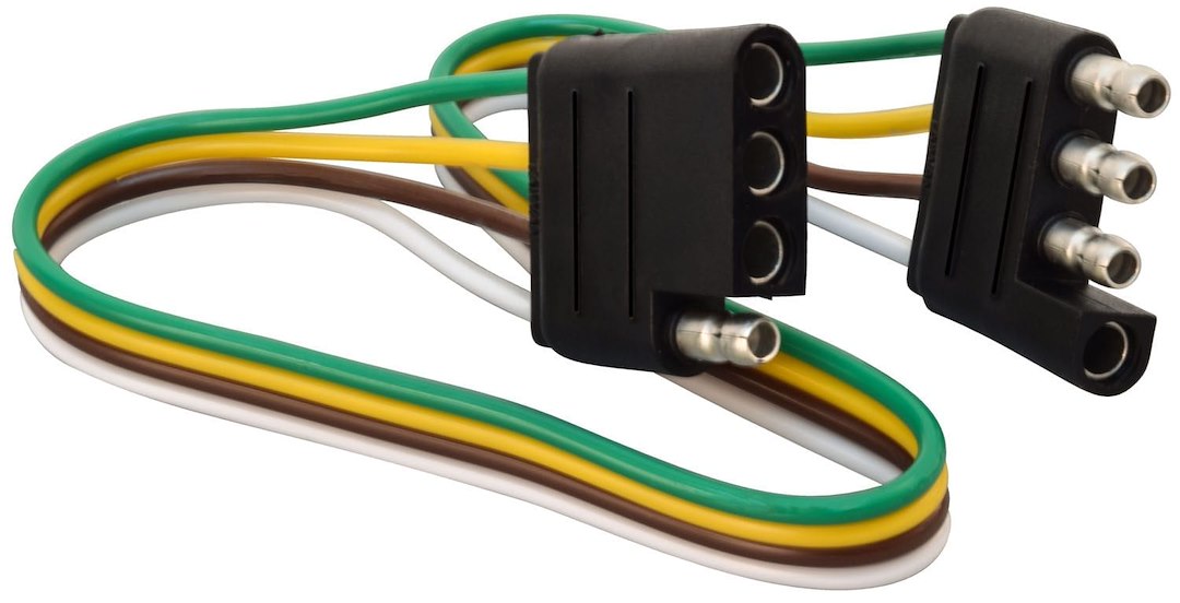 Product of Valterra A10-4405 Trailer/ Vehicle End 4 Flat Trailer Wiring Connector 